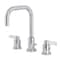 Kingston Brass FSC8931NDL NuvoFusion Widespread Bathroom Faucet W/ Brass Pop-Up, Chrm FSC8931NDL - alternate 1